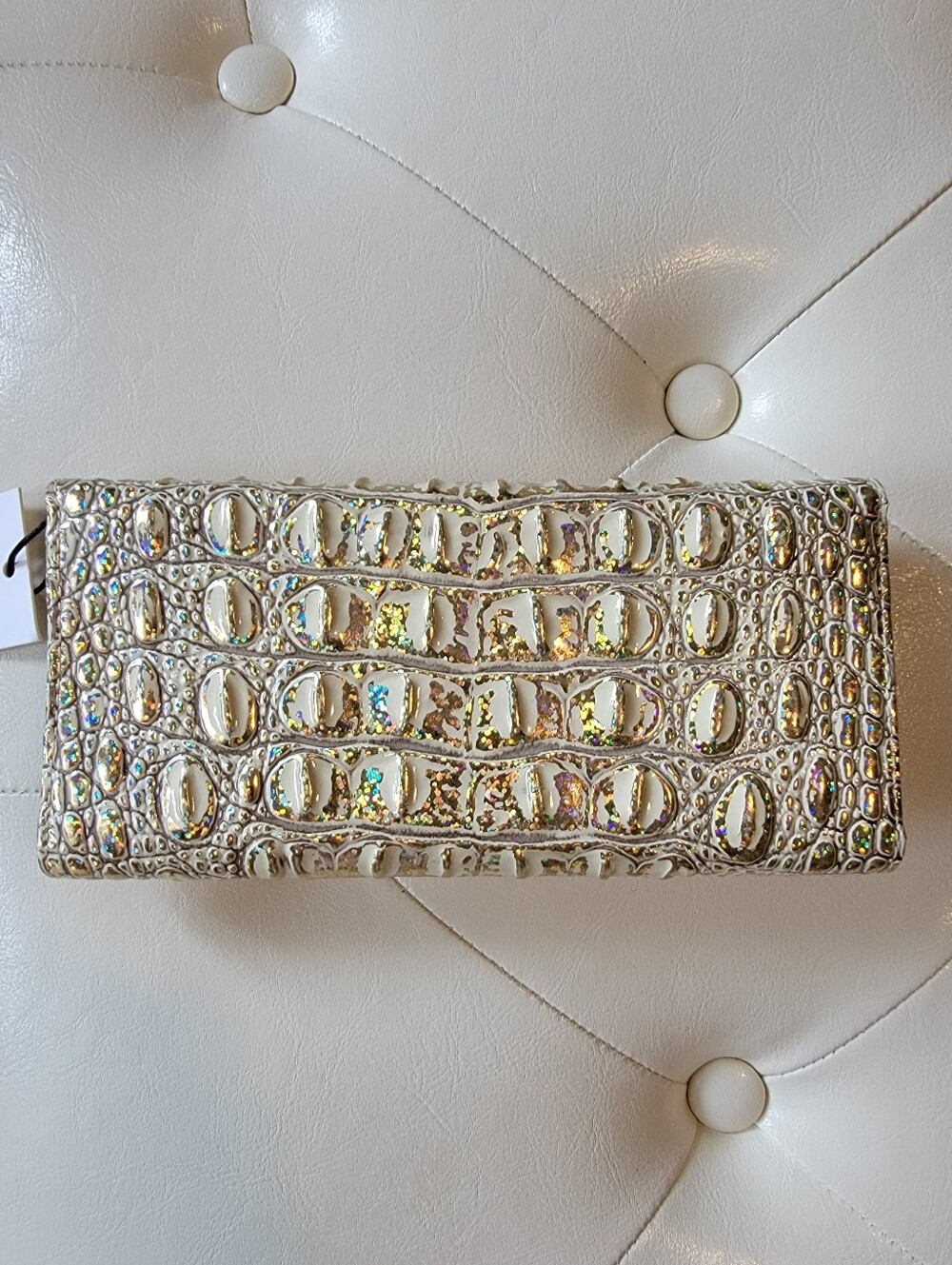 Brahmin Veronica Hologram Melbourne Leather Wallet NWT - Picture 2 of 6